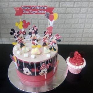 Detail Model Kue Ulang Tahun Mickey Mouse Nomer 44