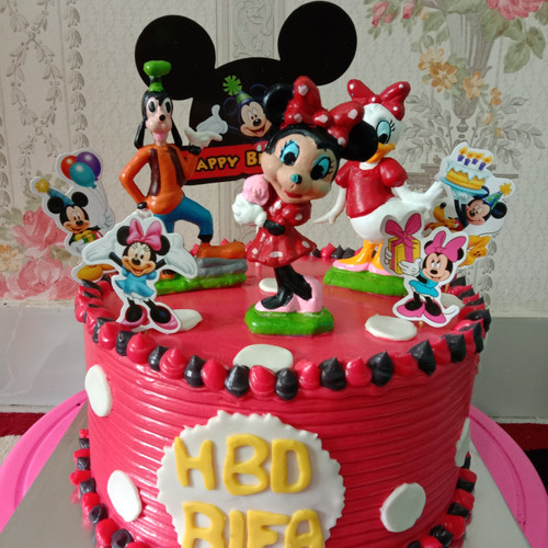 Detail Model Kue Ulang Tahun Mickey Mouse Nomer 53