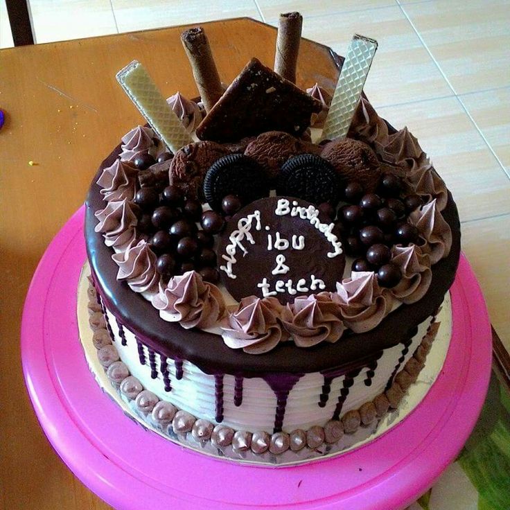 Detail Model Kue Ultah Coklat Nomer 35