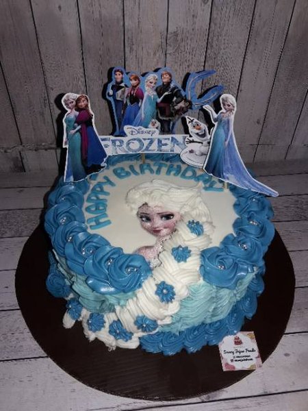 Detail Model Kue Ultah Frozen Nomer 32