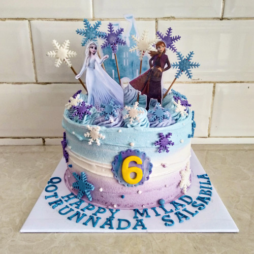 Detail Model Kue Ultah Frozen Nomer 36