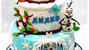 Detail Model Kue Ultah Frozen Nomer 38