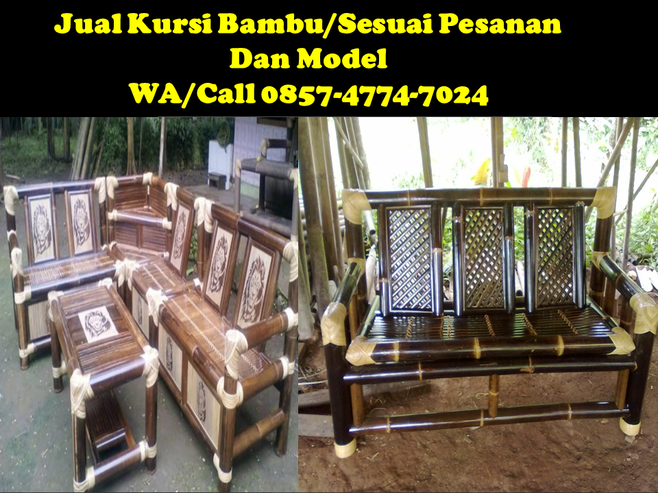 Detail Model Kursi Bambu Sederhana Nomer 46