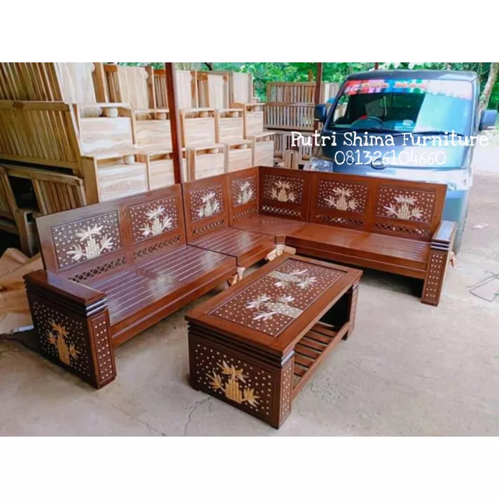 Detail Model Kursi Kayu Nomer 17