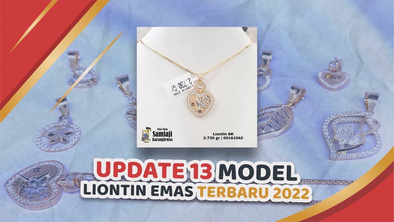 Detail Model Liontin Emas Terbaru Nomer 54