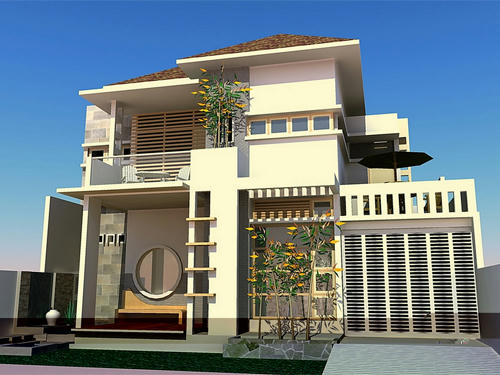 Detail Model Luar Rumah Minimalis Nomer 13