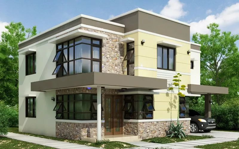 Detail Model Luar Rumah Minimalis Nomer 45