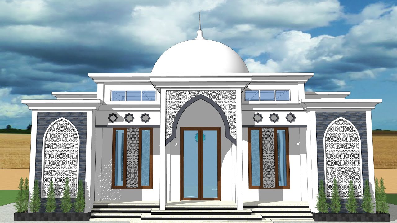 Detail Model Masjid Terbaru Nomer 9