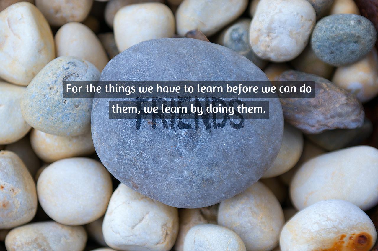 Detail Learning By Doing Quotes Nomer 27