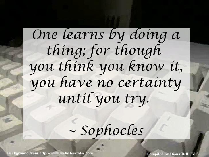 Detail Learning By Doing Quotes Nomer 28