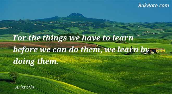 Detail Learning By Doing Quotes Nomer 44