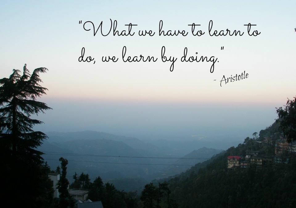 Detail Learning By Doing Quotes Nomer 6