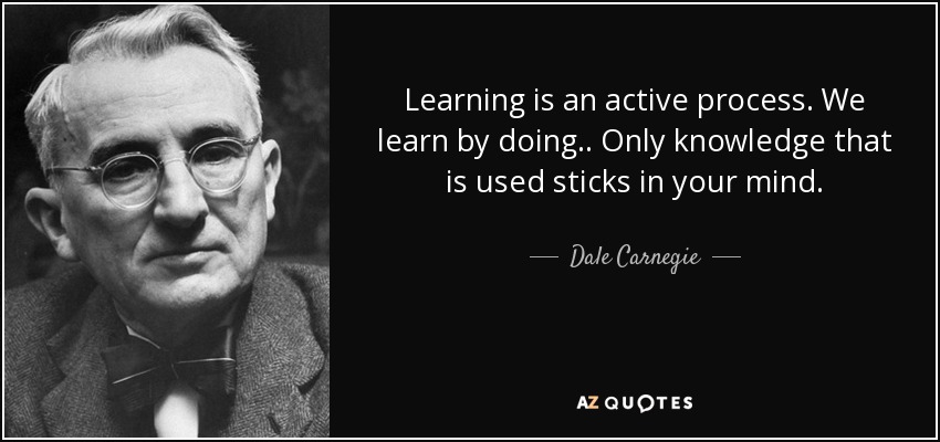 Detail Learning By Doing Quotes Nomer 7