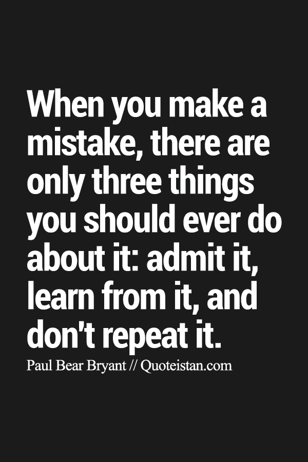 Detail Learning From Mistakes Quotes Nomer 12