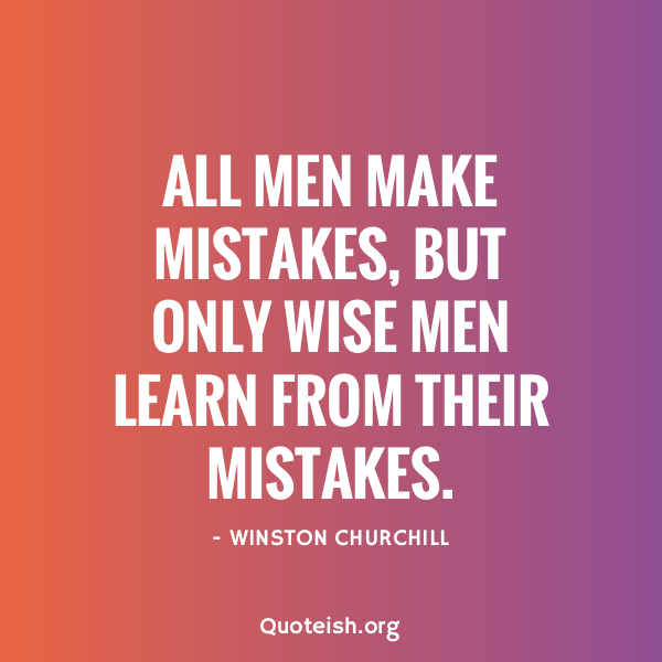 Detail Learning From Mistakes Quotes Nomer 14
