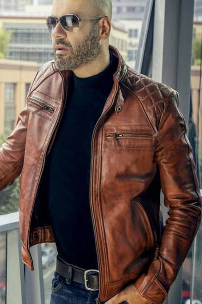 Detail Leather Jacket Image Nomer 24