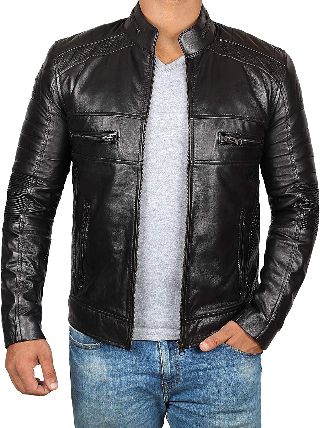 Detail Leather Jacket Picture Nomer 5