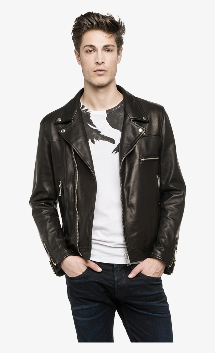 Detail Leather Jacket Png Nomer 34