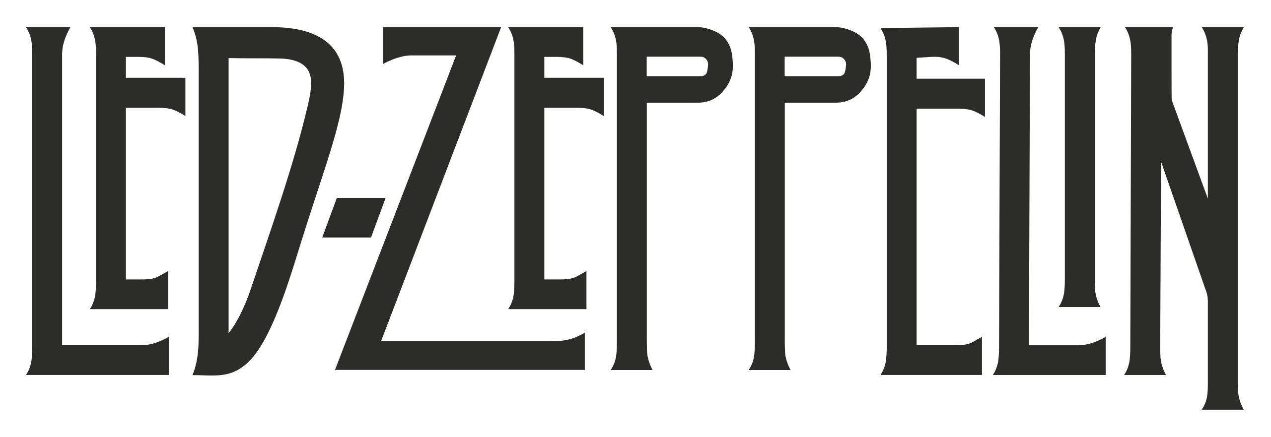 Detail Led Zeppelin Logo Nomer 2