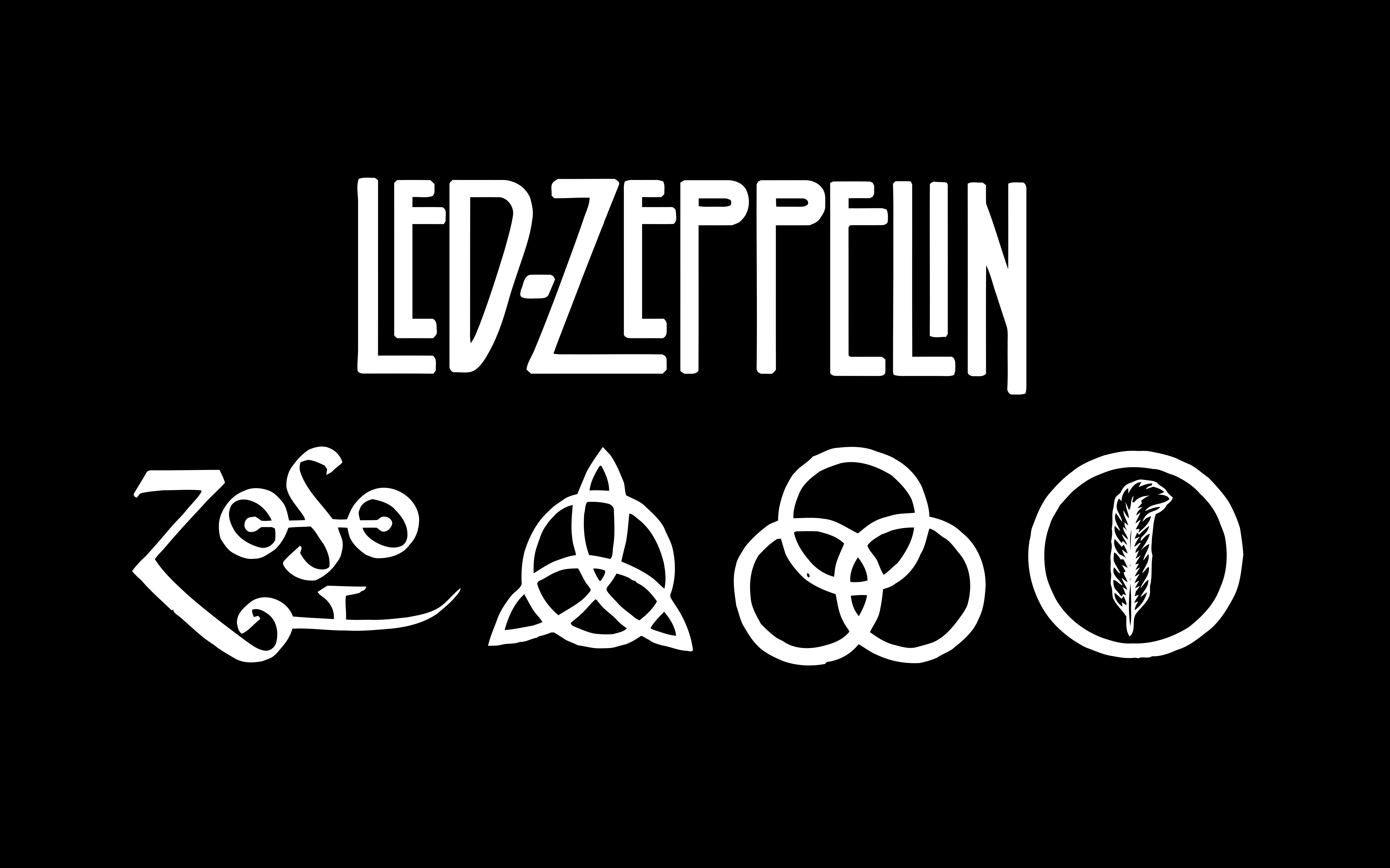 Detail Led Zeppelin Vector Art Nomer 15