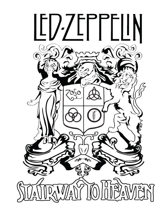 Detail Led Zeppelin Vector Art Nomer 8