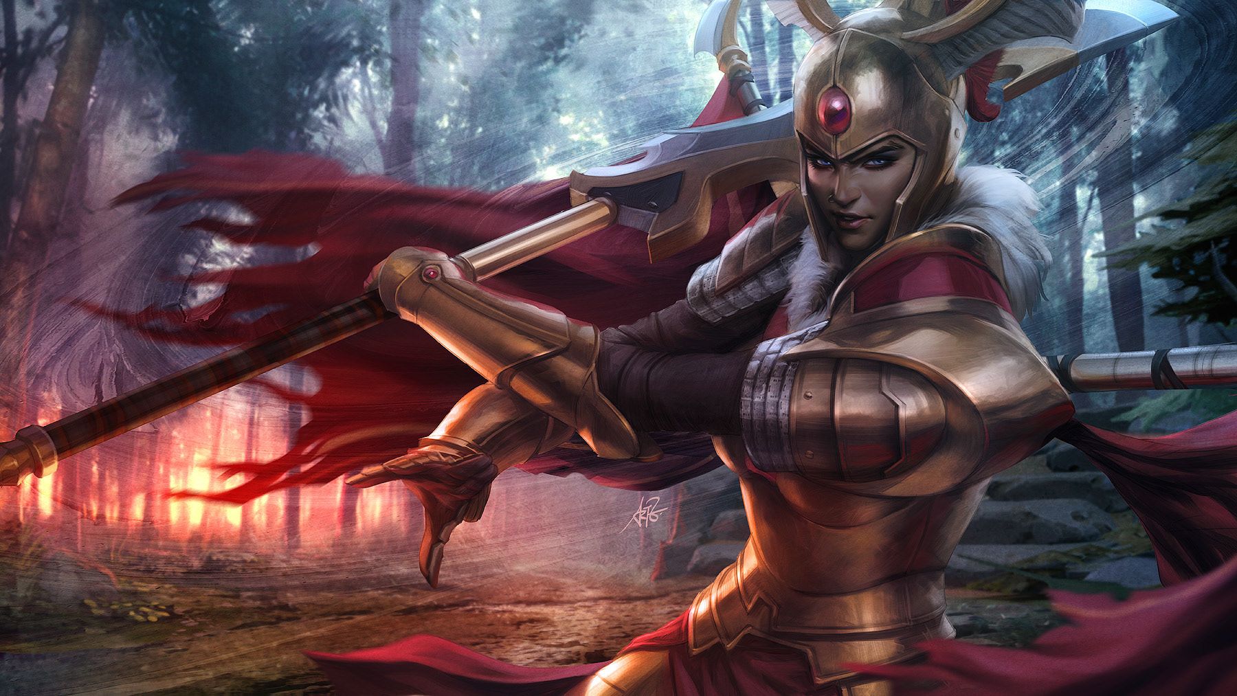 Detail Legion Commander Dota 2 Wallpaper Nomer 28