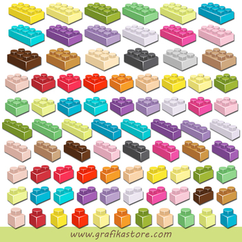 Detail Lego Brick Clipart Nomer 38