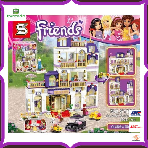 Detail Lego Friends Rumah Nomer 51