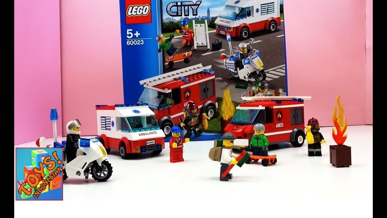 Lego Pemadam Kebakaran Dan Polisi - KibrisPDR