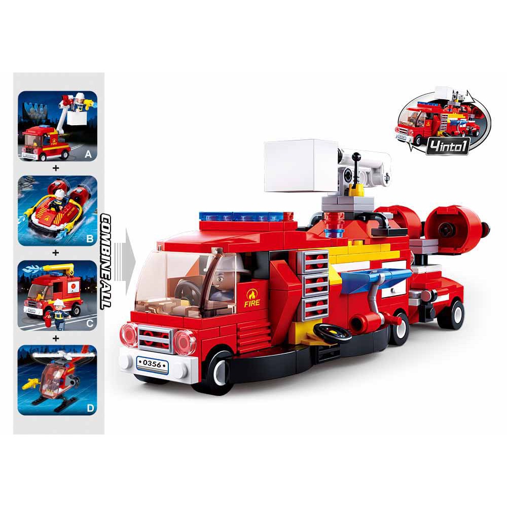 Detail Lego Pemadam Kebakaran Dan Polisi Nomer 2