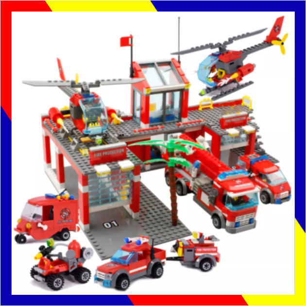 Detail Lego Pemadam Kebakaran Dan Polisi Nomer 16
