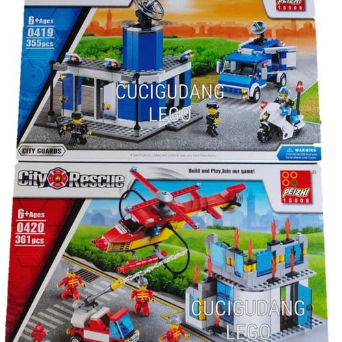 Detail Lego Pemadam Kebakaran Dan Polisi Nomer 18