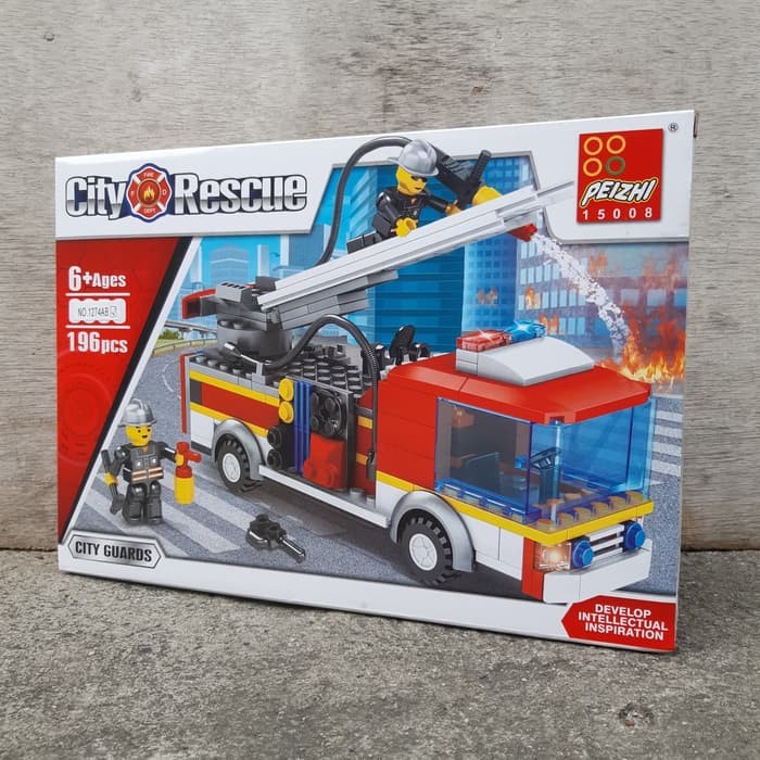 Detail Lego Pemadam Kebakaran Dan Polisi Nomer 20