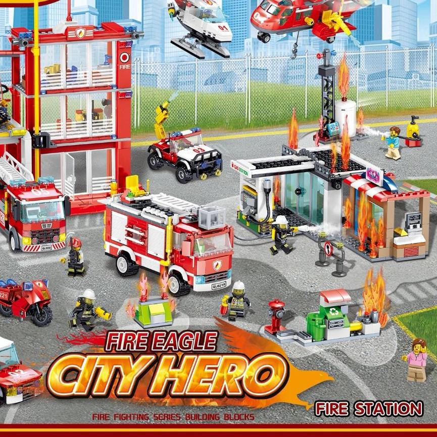 Detail Lego Pemadam Kebakaran Dan Polisi Nomer 3