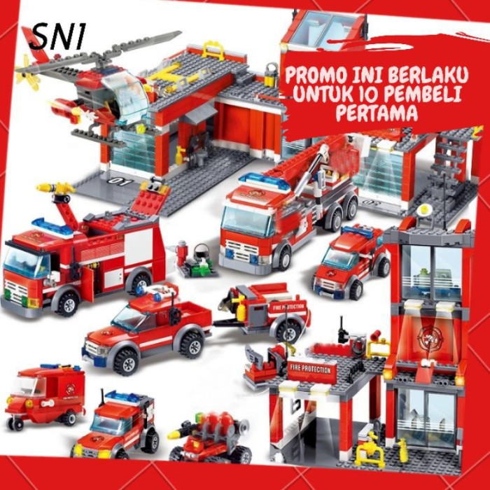 Detail Lego Pemadam Kebakaran Dan Polisi Nomer 21