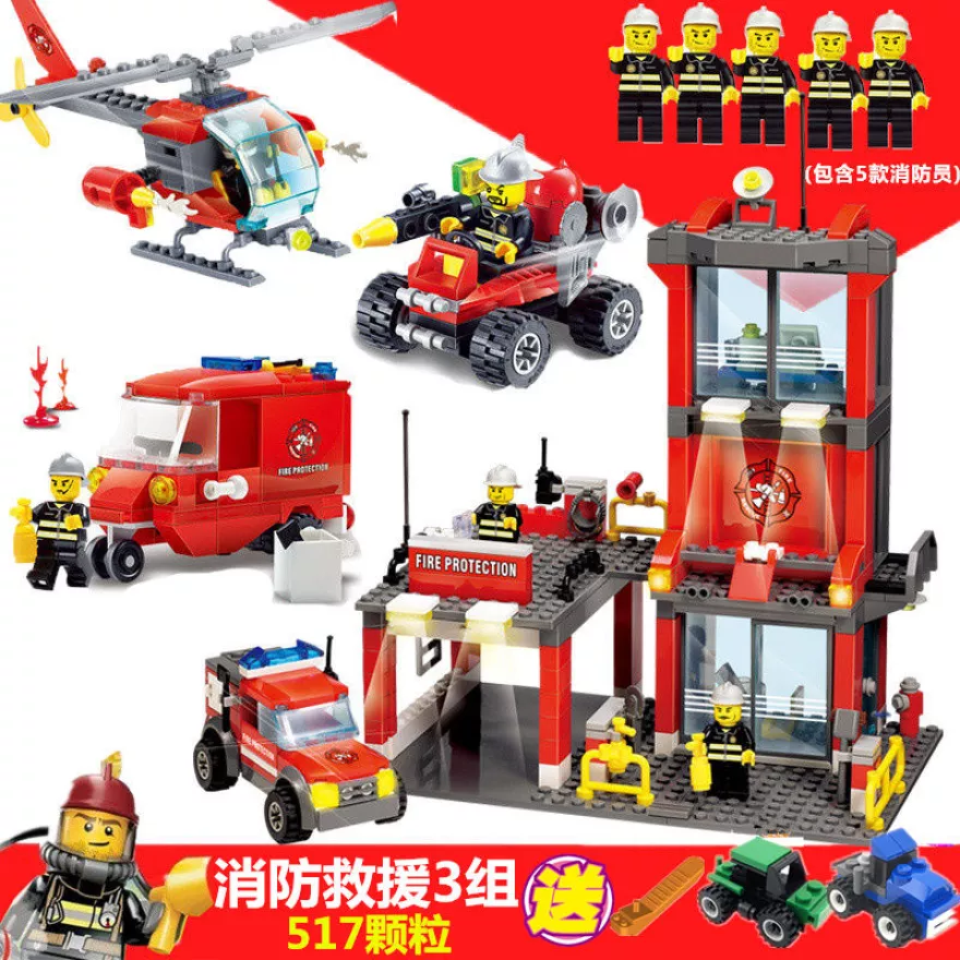 Detail Lego Pemadam Kebakaran Dan Polisi Nomer 26