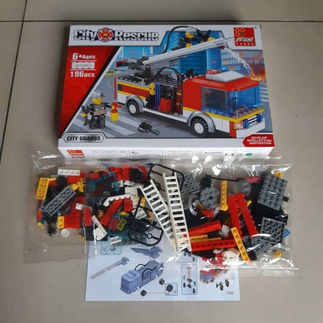 Detail Lego Pemadam Kebakaran Dan Polisi Nomer 33