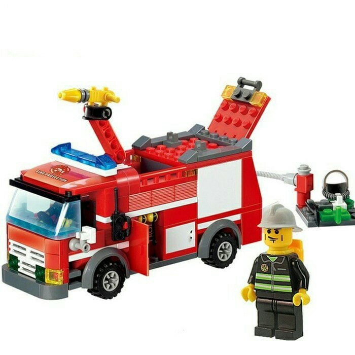 Detail Lego Pemadam Kebakaran Dan Polisi Nomer 45