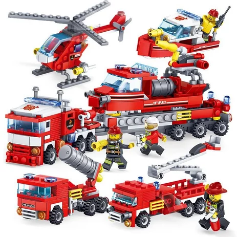 Detail Lego Pemadam Kebakaran Dan Polisi Nomer 46