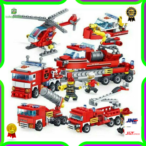 Detail Lego Pemadam Kebakaran Dan Polisi Nomer 48