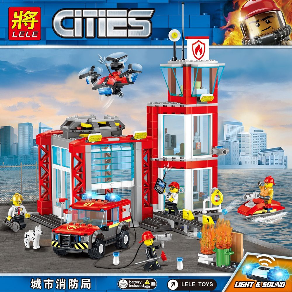 Detail Lego Pemadam Kebakaran Dan Polisi Nomer 50
