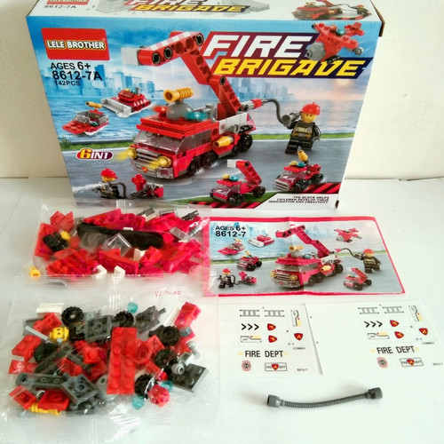 Detail Lego Pemadam Kebakaran Dan Polisi Nomer 52