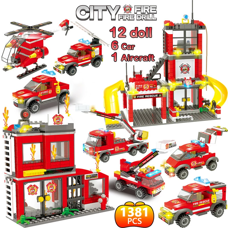 Detail Lego Pemadam Kebakaran Dan Polisi Nomer 58