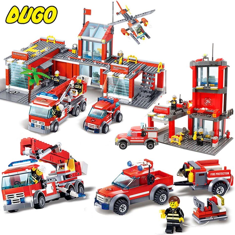 Detail Lego Pemadam Kebakaran Dan Polisi Nomer 8