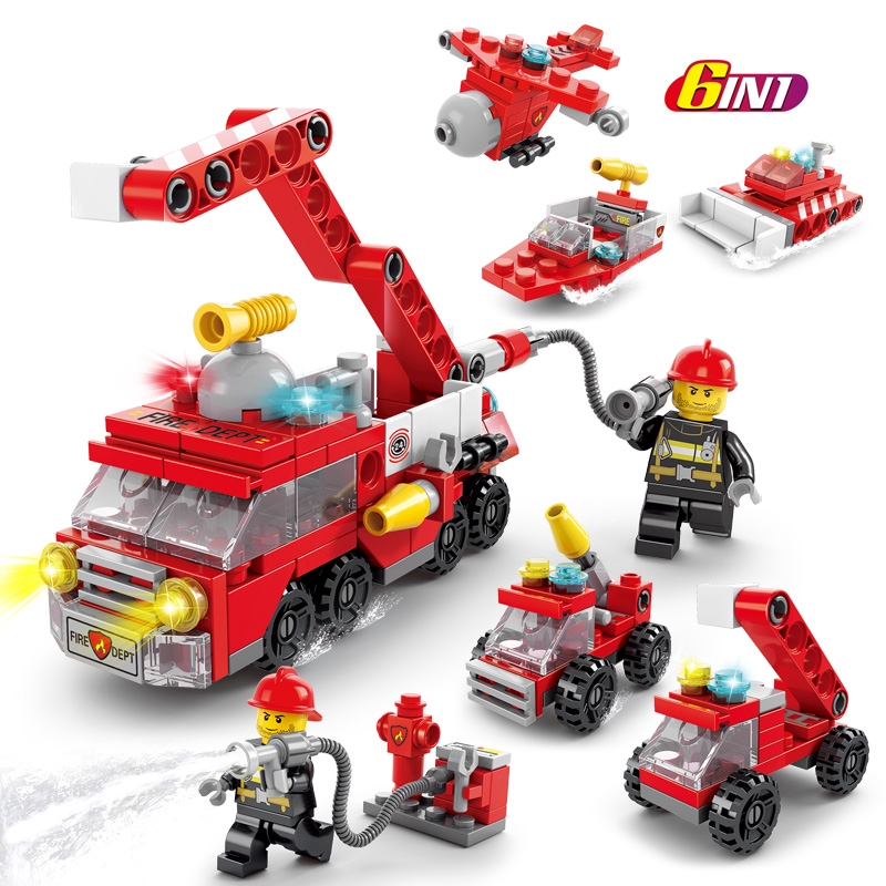 Detail Lego Pemadam Kebakaran Dan Polisi Nomer 10