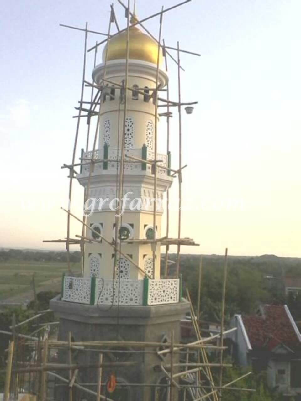 Detail Model Menara Masjid Nomer 14