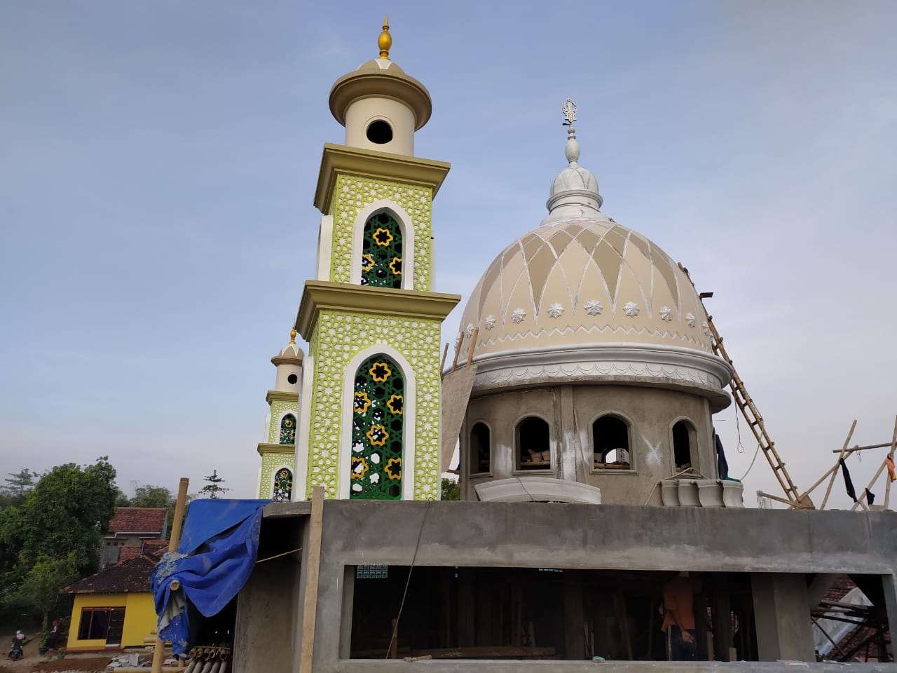 Detail Model Menara Masjid Nomer 38