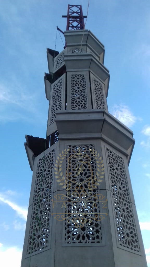 Detail Model Menara Masjid Nomer 42