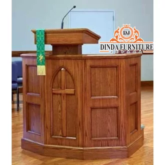 Detail Model Mimbar Gereja Nomer 21