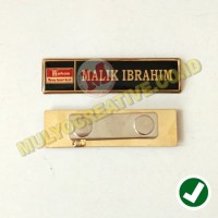 Detail Model Name Tag Kreatif Nomer 46